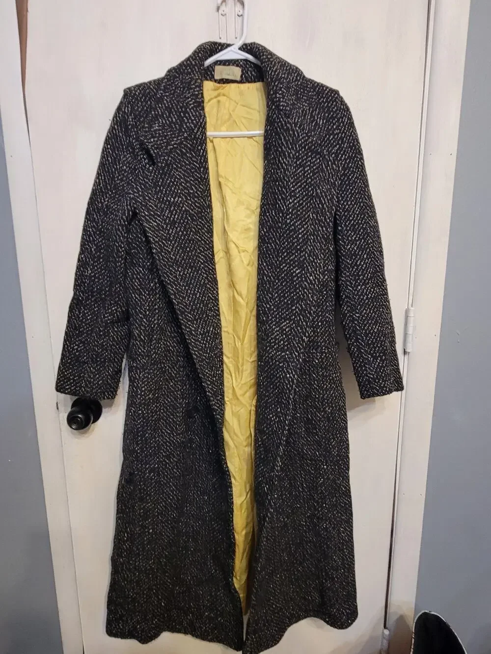 Vintage Coat 100% Wool Made in USA Workers Union Fashioned by Jill Jr.